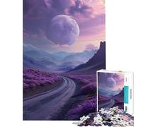 Puzzle per ragazzi da 1000 pezzi a tema galassia e spazio divertente attività da fare a casa che stimola l'analisi e la logica Gioco antistress per ragazzi dai 14 anni in su 50x75cm