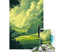 Puzzle per ragazzi da 1000 pezzi a tema golf un gioco avvincente per coltivare la pazienza e la mente un rompicapo perfetto per decorare e regalare cose divertenti (dimensioni 50x75cm)