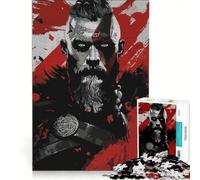 Puzzle per ragazzi da 1000 pezzi a tema vichingo gioco pratico difficile e stimolante cerca un gioco impegnativo 50x75cm