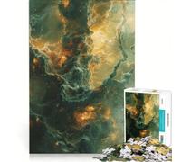 Puzzle per ragazzi da 1000 pezzi "Abisso Celeste", gioco interattivo, ideale per passare il tempo durante le vacanze, con poster e foglio di curiosità abbinati 50x75cm