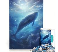 Puzzle per ragazzi da 1000 pezzi "Acque Cosmiche", giocattolo educativo, per divertimento in famiglia, per rafforzare l'amore tra le coppie 38x52cm
