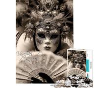 Puzzle per ragazzi da 1000 pezzi affascinante Venezia Aiuta a stimolare la mente antistress gioco rompicapo per ragazzi dai 14 anni in su (38x52cm)