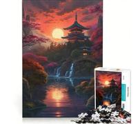 Puzzle per ragazzi da 1000 pezzi Alba serena Giocattolo antistress Sfida impegnativa Rafforza l'amore tra le coppie 50x75cm