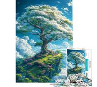 Puzzle per ragazzi da 1000 pezzi Albero dei Sogni Puzzle per adulti Antistress Difficile Regalo di Natale e Compleanno (Dimensioni 38x26cm)