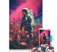 Puzzle per ragazzi da 1000 pezzi alla scoperta dei fiori della Terra, gioco rompicapo, interazione genitore-figlio, regalo di compleanno, regalo 38x52cm