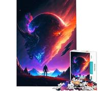 Puzzle per ragazzi da 1000 pezzi alla scoperta di nuovi mondi Gioco interattivo ed educativo ideale come sfida e regalo per chi ama i giochi di analisi e logica (dimensioni 50x75cm)