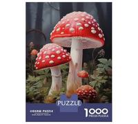 Puzzle Per Ragazzi Da 1000 Pezzi Amanita Muscaria Puzzle Per Adulti Gioco Pratico Decorazione Murale Regali Unici Per Compleanno E Natale 52x38cm/1000pcs
