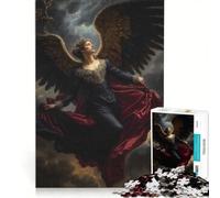 Puzzle per ragazzi da 1000 pezzi: Angelo caduto Lucifero, Gioco impossibile, Regalo di compleanno, compleanno e altri regali 50x75cm