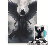 Puzzle per ragazzi da 1000 pezzi, Angelo Oscuro, gioco rilassante, divertente antistress, regalo di compleanno o originale 50x75cm