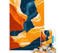 Puzzle per ragazzi da 1000 pezzi Antelope Canyon gioco educativo sulla natura sfida di gioco idee regalo gara di velocità manuale (dimensioni 38x52cm)