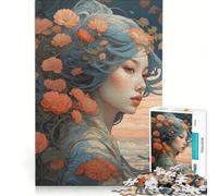 Puzzle per ragazzi da 1000 pezzi, Armonia nella natura giapponese, Gioco pratico, Divertimento per tutta la famiglia, Ideale come regalo per tutta la famiglia 38x26cm