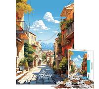 Puzzle per ragazzi da 1000 pezzi Atene Grecia Puzzle per adulti gioco rompicapo taglio di precisione attività divertenti da fare a casa (dimensioni 38x26cm)