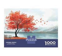 Puzzle Per Ragazzi Da 1000 Pezzi Autumn Leaves Falling Puzzle Per Ragazzi Gioco Pratico Sfida Difficile Regali Unici Per Compleanno E Natale 70x50cm/1000pcs