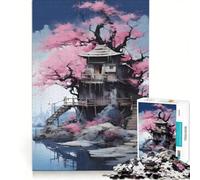 Puzzle per ragazzi da 1000 pezzi, Avventure nel castello, gioco interattivo, migliora la memoria, regalo per amici e familiari 50x75cm