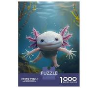 Puzzle Per Ragazzi Da 1000 Pezzi Axolotl Puzzle Giochi Rilassanti Ma Divertenti E Spiritosi Regali Di Compleanno E Unici 70x50cm/1000pcs