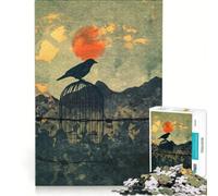 Puzzle per ragazzi da 1000 pezzi "Beyond The Cage", gioco rompicapo, impegnativo da completare, ideale come regalo per tutta la famiglia 38x52cm