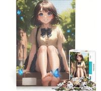 Puzzle per ragazzi da 1000 pezzi Butterfly Bliss, gioco educativo, divertente antistress, ottimo regalo per gli appassionati di videogiochi 50x75cm