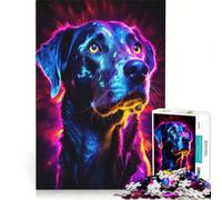 Puzzle per ragazzi da 1000 pezzi: Cane in Borderlands, Giochi rilassanti, Sfida impegnativa, Collezione d'artista, Belle arti 38x52cm
