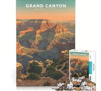 Puzzle per ragazzi da 1000 pezzi, Canyon Infinito, Gioco Educativo, Decorazione Perfetta, Lista dei Desideri con Babbo Natale 50x75cm