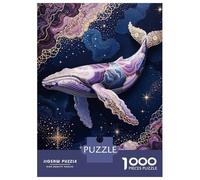 Puzzle Per Ragazzi Da 1000 Pezzi Celestial Whale - Cosmic Ocean Fantasy Puzzle Antistress Giocattoli Difficili Regali Di Compleanno E Unici 52x38cm/1000pcs