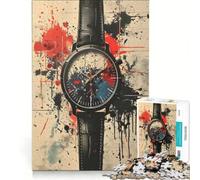 Puzzle per ragazzi da 1000 pezzi Che ore sono? Gioco impossibile Regalo di compleanno compleanno e altri regali 38x26cm