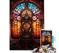 Puzzle per ragazzi da 1000 pezzi chiesa steampunk puzzle per adulti gioco pratico ideale per passare il tempo in casa regalo per tutta la famiglia (dimensioni 50x75cm)