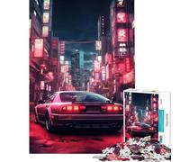 Puzzle per ragazzi da 1000 pezzi "Città in un buco nero" attività divertenti da fare a casa giocattolo educativo per ragazzi dai 14 anni in su (38x26cm)