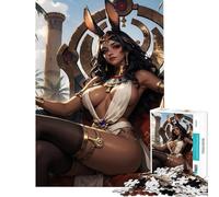 Puzzle per ragazzi da 1000 pezzi Cleopatra Regina dei Dolci Gioco educativo di analisi e logica per ragazzi dai 14 anni in su (50x75cm)