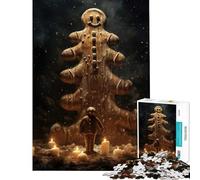 Puzzle per ragazzi da 1000 pezzi con albero di pan di zenzero stimola la mente allena la memoria crea un gioco rilassante adatto a partire dai 14 anni 50x75cm
