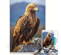Puzzle per ragazzi da 1000 pezzi con aquila reale, antistress, sfida impegnativa, per rafforzare l'amore tra le coppie 38x26cm