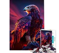 Puzzle per ragazzi da 1000 pezzi con aquile puzzle per adulti gioco pratico regalo per donne ideale come regalo per tutta la famiglia (dimensioni 50x75cm)