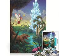 Puzzle per ragazzi da 1000 pezzi con creature fantastiche e fiabesche, ideale per giochi in famiglia, assemblaggio di modelli e per rafforzare l'amore di coppia 38x52cm