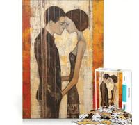 Puzzle per ragazzi da 1000 pezzi con due innamorati piccanti gioco divertente allena la mente e la mano adatto come decorazione da scrivania 50x75cm