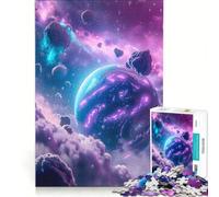 Puzzle per ragazzi da 1000 pezzi con esopianeti esplosivi, gioco rompicapo, interazione genitore-figlio, regalo di compleanno, regalo 38x52cm