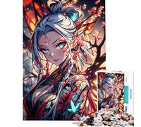 Puzzle per ragazzi da 1000 pezzi con fata anime e ali di farfalla Un gioco rilassante perfetto per le vacanze a casa o per passare il tempo Ideale come regalo (dimensioni 38x52cm)