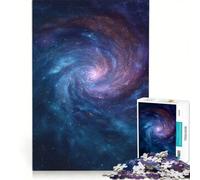 Puzzle per ragazzi da 1000 pezzi con galassia vorticosa nello spazio profondo gioco rompicapo per genitori e figli regalo di compleanno 50x75cm