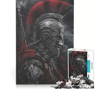 Puzzle per ragazzi da 1000 pezzi con gladiatore spartano antico, giochi per famiglie, assemblaggio di figure, per rafforzare l'amore tra le coppie 38x26cm