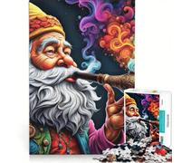 Puzzle per ragazzi da 1000 pezzi con gnomi caleidoscopici, giocattolo antistress, sfida impegnativa, rafforza l'amore tra le coppie 50x75cm