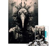 Puzzle per ragazzi da 1000 pezzi con il Dottor della Peste Demoniaco attività divertenti da fare a casa giocattolo educativo per ragazzi dai 14 anni in su (50x75cm)