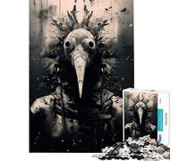 Puzzle per ragazzi da 1000 pezzi con il Dottor della Peste Demoniaco sfida impegnativa da completare regalo di compleanno decorazione per la casa giocattolo per ragazzi dai 14 anni in su (38x26cm)