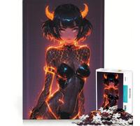 Puzzle per ragazzi da 1000 pezzi con il folletto di fuoco in rete, giocattolo antistress, per divertimento in famiglia, compleanno e Natale 38x52cm