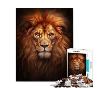 Puzzle per ragazzi da 1000 pezzi con il leone d'oro gioco per famiglie giocattolo avvincente per coltivare la pazienza ottimo regalo per chi ama giocare e migliorare la memoria (dimensioni 50x75cm)