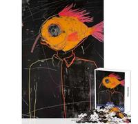 Puzzle per ragazzi da 1000 pezzi con il pesce palla Gioco per famiglie regalo perfetto attività per tutta la famiglia (50x75cm)