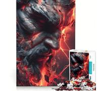 Puzzle per ragazzi da 1000 pezzi con il ritratto di Ade, giochi rilassanti, attività divertenti da fare a casa, gioco dal design accattivante 38x26cm