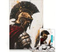Puzzle per ragazzi da 1000 pezzi con il ritratto di Leonida decorazione da parete gioco impegnativo e stimolante regalo perfetto 38x52cm
