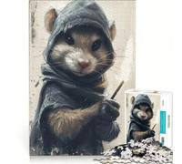 Puzzle per ragazzi da 1000 pezzi con il signor Topo gioco pratico per divertimento in famiglia ideale come regalo per tutta la famiglia 38x52cm