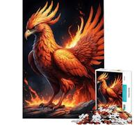 Puzzle per ragazzi da 1000 pezzi con la fenice una sfida impegnativa da completare per divertimento in famiglia gioco educativo per ragazzi dai 14 anni in su (50x75cm)