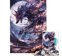 Puzzle per ragazzi da 1000 pezzi con la volpe Kitsune malvagia Aiuta ad allenare la mente Sfida impegnativa Gioco per famiglie adatto a partire dai 14 anni (50x75cm)
