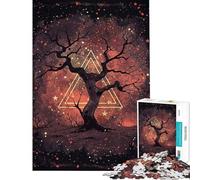 Puzzle per ragazzi da 1000 pezzi con l'Albero della Saggezza Stellato puzzle per adulti giocattolo fai da te ideale per passare il tempo in casa durante le vacanze perfetto come regalo per tutta