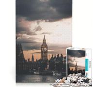 Puzzle per ragazzi da 1000 pezzi con l'immagine di Londra ideale per rilassarsi ridurre lo stress perfetto come regalo di compleanno o per occasioni speciali 38x52cm